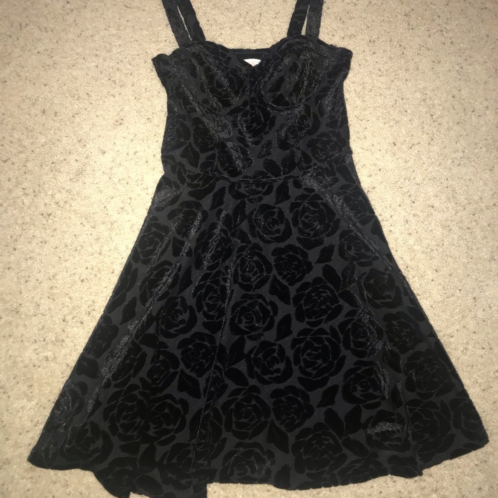 Abercrombie black mini dress